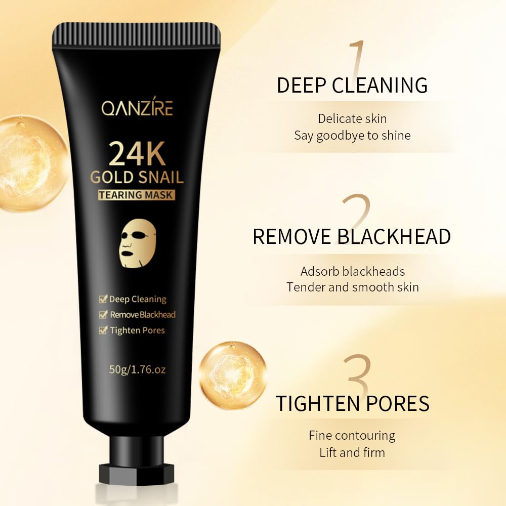 LAIKOU 24K Gold Sakura Peeling Face Mask