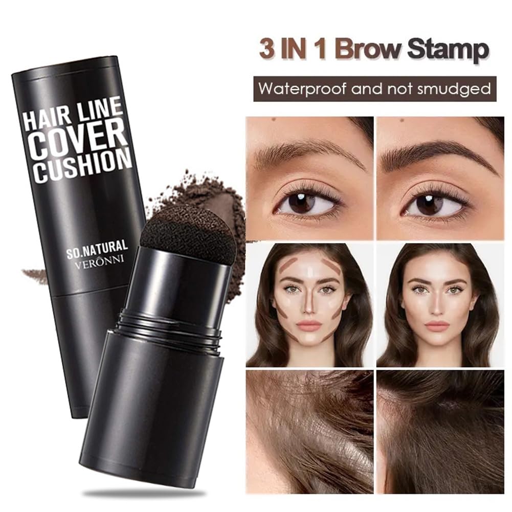 Organic Hairline Powder Hair, Beard & Eyebrows | Sweat & Wind Resistant