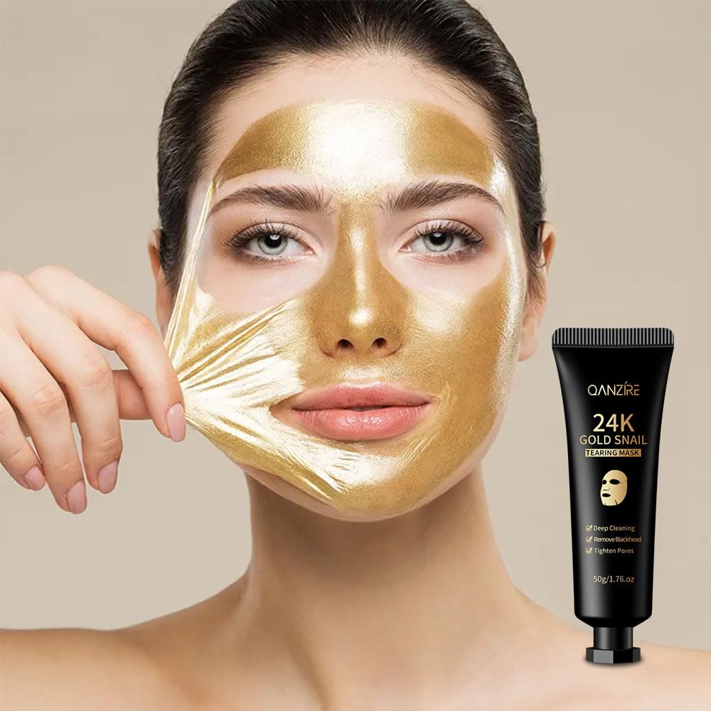 LAIKOU 24K Gold Sakura Peeling Face Mask