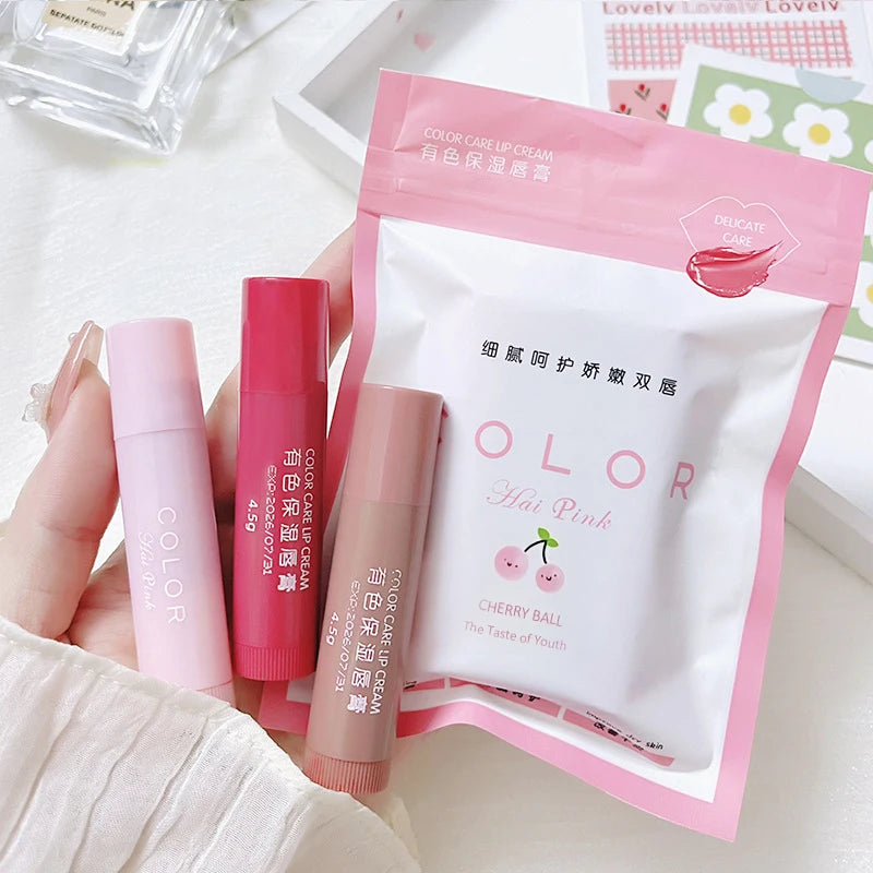 Colored Moisturizing Lip Balm Lipstick Moisturizing ,Moisturizing, Diluting Lip