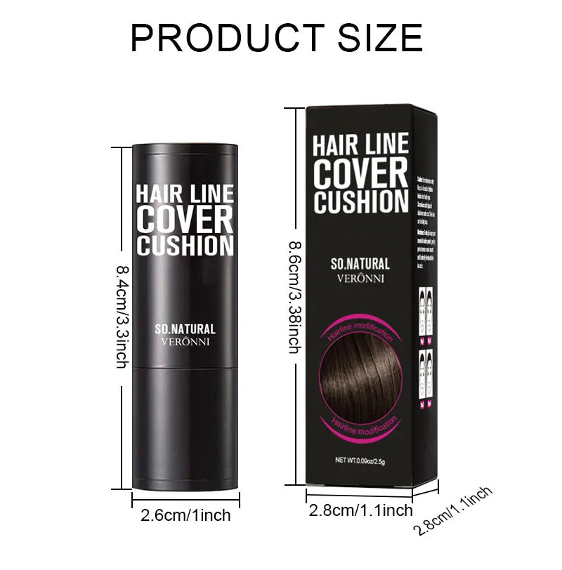 Organic Hairline Powder Hair, Beard & Eyebrows | Sweat & Wind Resistant
