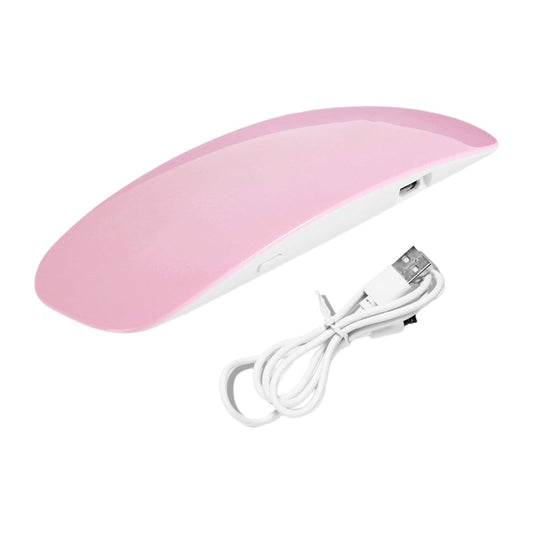 Foldable 6W UV LED Nail Lamp, Quick-Dry Gel Polish Dryer for Manicure & Pedicure.