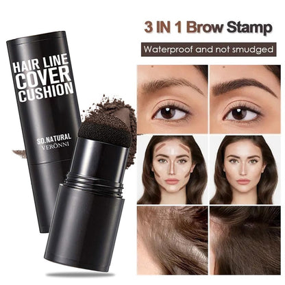 Organic Hairline Powder Hair, Beard & Eyebrows | Sweat & Wind Resistant