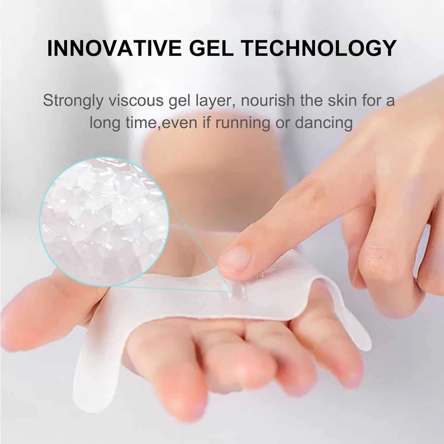 Organic Forehead Wrinkle Removal Patches, Anti-Aging & Firming Gel Stickers (30 PCS)