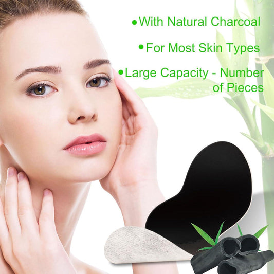 Organic Nose Blackhead Remover Strips, Pore Shrinking Acne Treatment Patches (5–100 PCS)