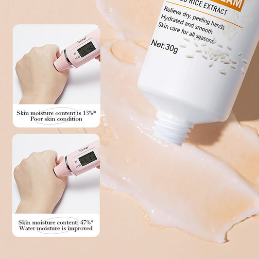 BIOAQUA White Rice Hand Cream, Moisturizing, Nourishing & Brightening Hand Care