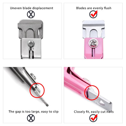 Stainless Steel U-Type Edge Trimmer for Fake & Artificial Nail Tips