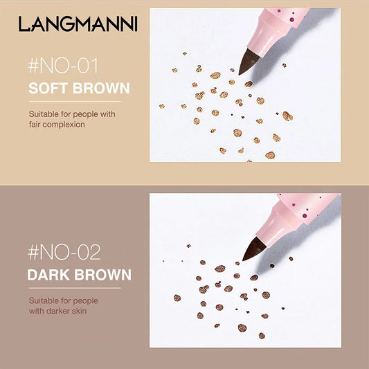 Natural Freckle Pen,Waterproof Freckle Dot Makeup Pen for Long-Lasting Beauty