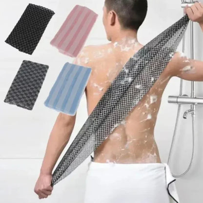 Japanese Nylon Exfoliating Bath Towel,  Back Scrubber & Shower Body