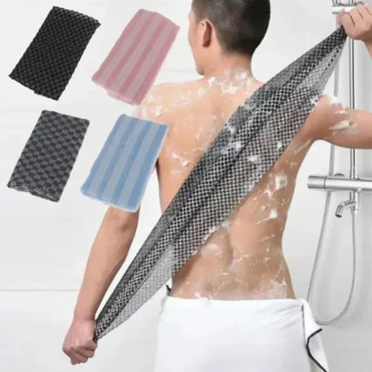 Japanese Nylon Exfoliating Bath Towel,  Back Scrubber & Shower Body